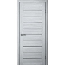 Дверь межкомнатная Сибирь Профиль Ла Стелла 206 Ясень пепельный, стекло белое матовое